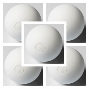 PALLINA PLUG & PLAY 75 MM - Set da 5 BIANCO