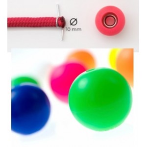 POMELLO  SILICONE singolo - foro 10 mm