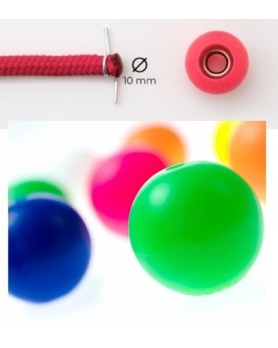 POMELLO  SILICONE singolo - foro 10 mm