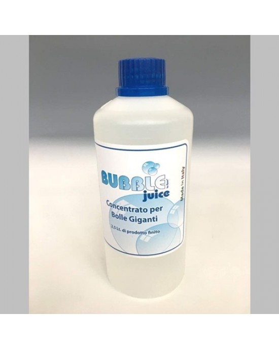 SAPONE BOLLE GIGANTI BUBBLE JUICE CONCENTRATO 500 ml x 2,5 LT