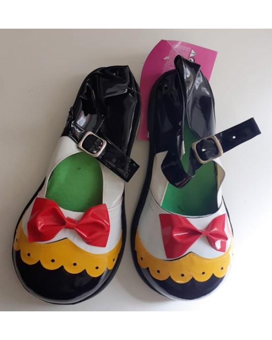 SCARPE CLOWN SUOLA GOMMA - FIOCCO