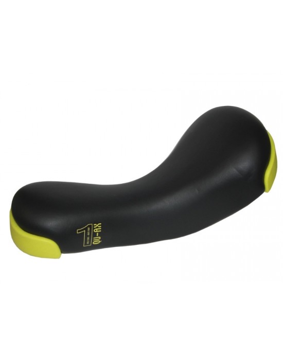 SELLA QU-AX STANDARD PER MONOCICLO - nero/giallo