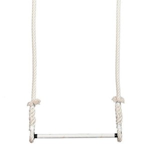 TRAPEZIO 55 cm  BIANCO VOLTIGE corde 1,50mt