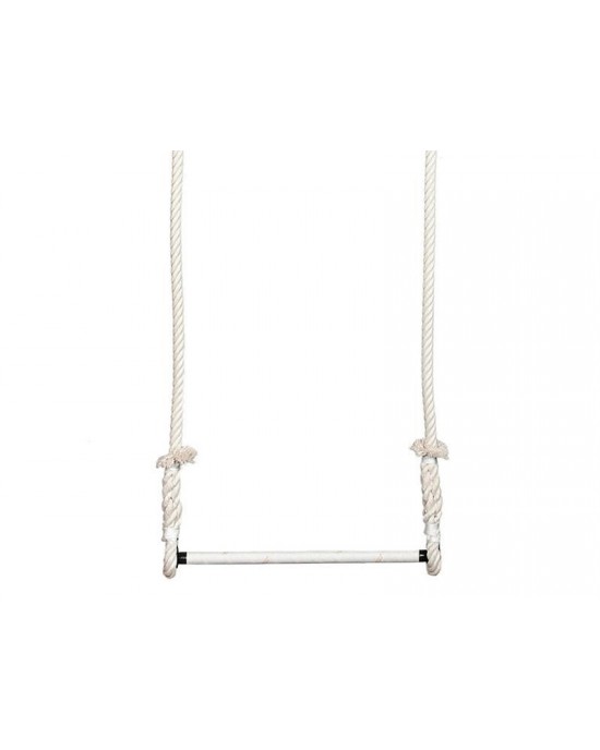TRAPEZIO 55 cm  BIANCO VOLTIGE corde 1,50mt