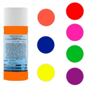 TRUCCO AQUACOLOR KRYOLAN LIQUIDO FLUO 100 ml